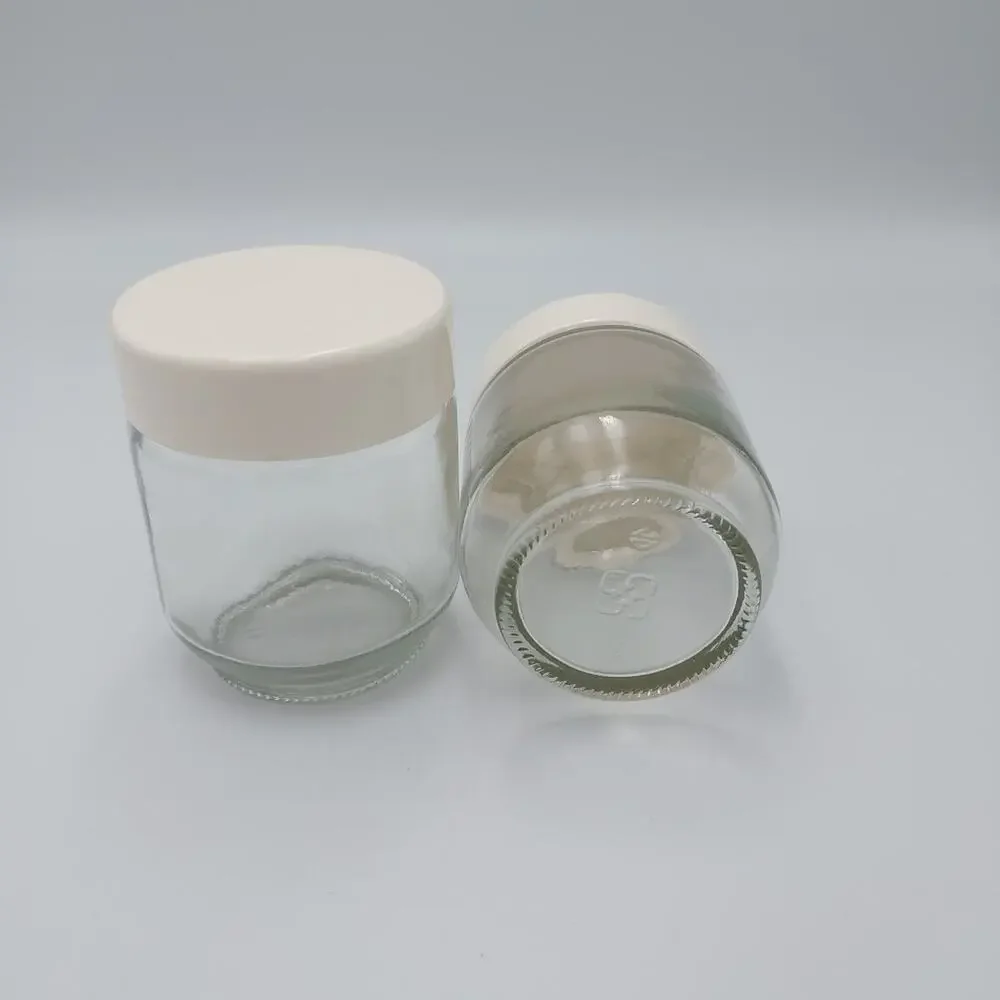 2 Euro Cuisine Yogurt Maker YM80/YM100 Replacement Screw‎ Top Glass Jar